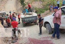 Un fallecido y 7 lesionados luego de trágico accidente en Ayapal, Jinotega