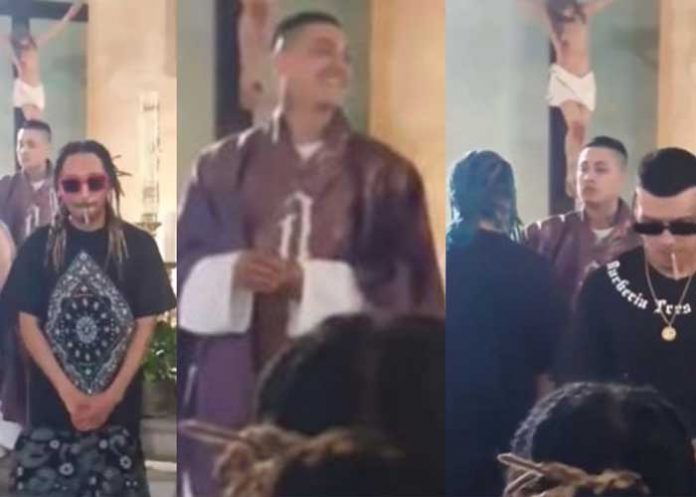 1 Famoso rapero se disfraza de cura para repartir marihuana en la iglesia