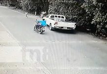 Imprudencia peatonal casi le cuesta la vida a una menor en Jalapa Imprudencia peatonal casi le cuesta la vida a una menor en Jalapa