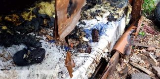 Inquilinos perdieron todo en un incendio den la habitación de una casa en Estelí