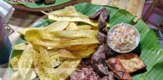 Foto: Surge en Managua «Señor Asado» ¿Te atreverías a comerte todo el tasajo? / TN8