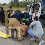 Fuerte accidente dejó lesionados y perdidas materiales en Río Blanco Foto: Fuerte accidente dejó lesionados y perdidas materiales en Río Blanco / TN8