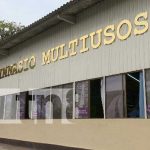 Inauguran nuevo Gimnasio Multiuso en el D-VI de Managua Foto: Inauguran nuevo Gimnasio Multiuso en el D-VI de Managua / TN8