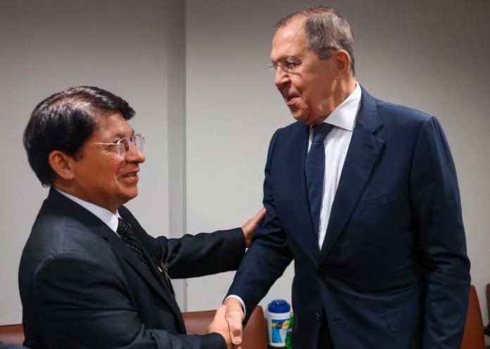 1 Cancilleres de Rusia y Nicaragua en importante Conferencia de Prensa