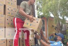 Segunda entrega de merienda escolar en el municipio de Boaco