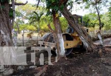 Reparan camino de acceso a Punta Jesús María en la Isla de Ometepe
