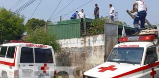 Entre la vida y la muerte: Recibe fuerte descarga eléctrica en Managua