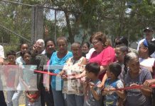Inauguran proyecto de calles adoquinadas en saludos al comandante Tomás Borge