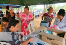 Gobierno de Nicaragua lleva atención médica a las familias de León