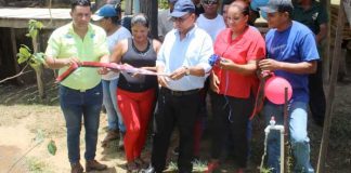 ENACAL entrega a familias de la Comunidad de Boom Sirpi, Sistema de Agua Potable
