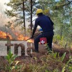 Bomberos en Nueva Segovia atienden una quema de maleza Bomberos en Nueva Segovia atienden una quema de maleza en San Fernando