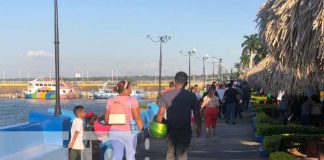Foto: Familias finalizan sus vacaciones de Semana Santa en el Puerto Salvador Allende / TN8
