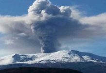 Colombia reporta inestabilidad constante en el volcán Nevado del Ruiz