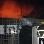 Foto: Voraz incendio en antena de Claro en las vueltas Las Ñambaras, Santo Tomás, Chontales / TN8