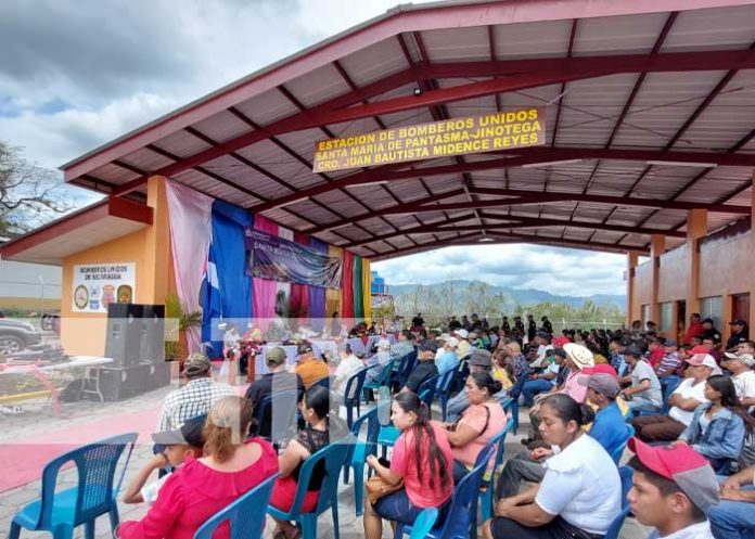 Santa María de Pantasma ya cuenta con una estación de bomberos