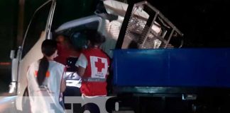 Colisión entre camiones deja saldo de dos muertos y un lesionado en Tipitapa