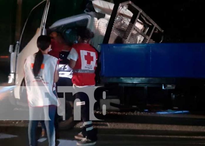 2 Colisión entre camiones deja saldo de dos muertos y un lesionado en Tipitapa