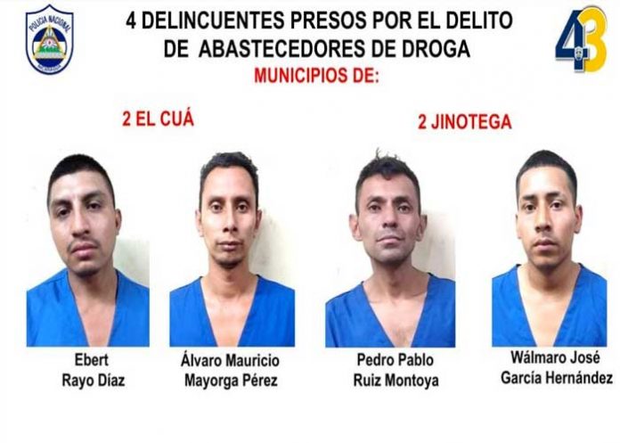 2 Policía Nacional en Jinotega capturó 13 delincuentes de alta peligrosidad