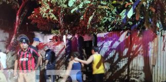 Siniestro consume vivienda de humilde familia en La Cañada, Managua