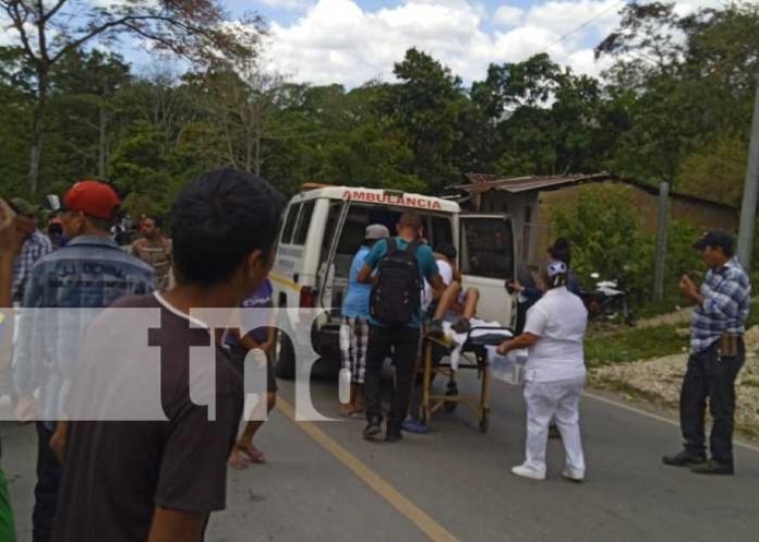 2 Foto: Accidente de tránsito casi termina en tragedia en Quilalí, Nueva Segovia / TN8