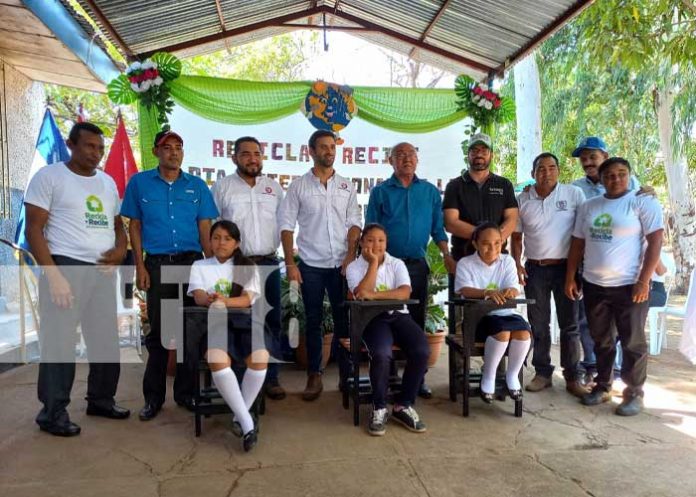 Nandaime trabaja bajo el lema “recicla y recibe”