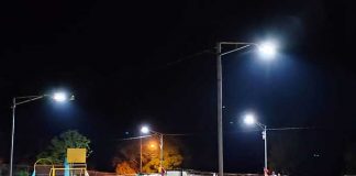 Foto: Gobierno de Nicaragua inaugura iluminarias públicas para familias de Nueva Guinea / Cortesía