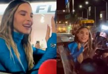 Caos en el tráfico causa Belinda al detenerse a saludar a los fans Caos en el tráfico causa Belinda al detenerse a saludar a los fans