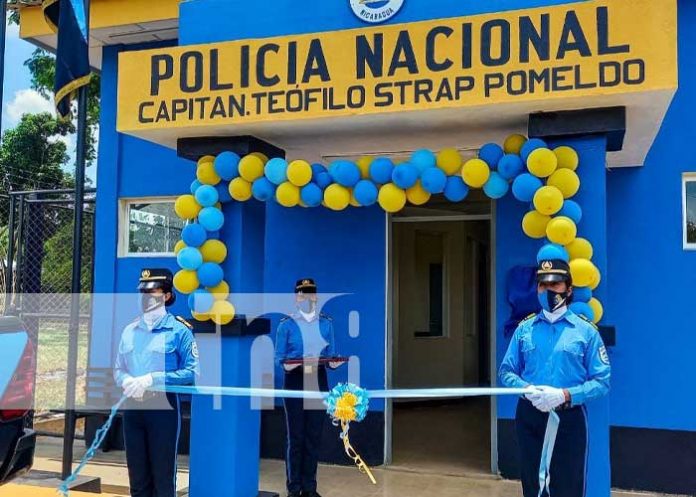 Foto: Inauguran nueva estación policial en Tasba Pri, Caribe Norte de Nicaragua / TN8
