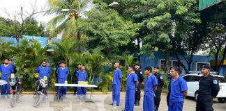 En Masaya y Chinandega la policía pone tras las rejas a sujetos