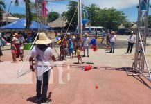 Foto: Promotoría Solidaria promueve unión familiar en la rotonda de Las Peñitas / TN8