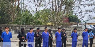 Delincuentes presos por la Policía Nacional en Nueva Segovia y Siuna