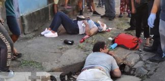 Irrespeto al alto deja lesionados de gravedad a motociclista en La Cachorra, Managua