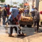 Calles nuevas en el barrio Hugo Chávez de Managua Calles nuevas en el barrio Hugo Chávez de Managua