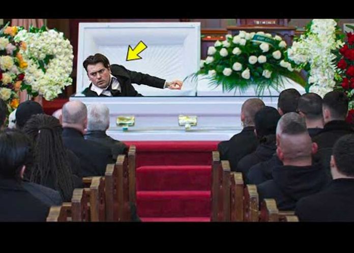 Lo drogaron y le hicieron pensar que estaba en su funeral 