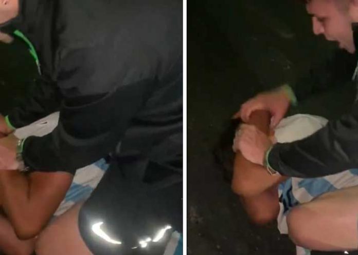 Joven golpea a ladrón y le exige que pida 'perdón'
