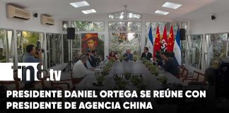 Presidente Daniel Ortega se reúne con Presidente de Agencia China