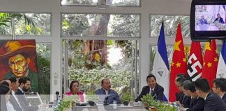 Presidente Daniel Ortega se reúne con Presidente de Agencia China
