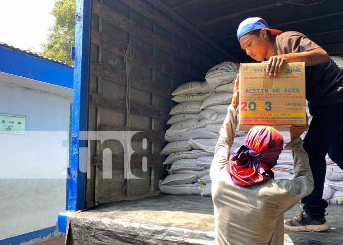Llega la segunda merienda escolar al departamento de Chinadega