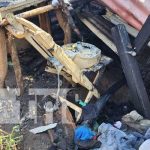 Fuerte llamas reducen a ceniza vivienda en la ciudad de León 