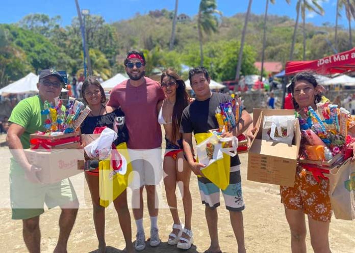 Marca-de-agua-TN8 Familias que visitaron las Playas de San Juan del Sur, disfrutaron de las dinámicas y premios del Plan Playa de Crónica TN8.