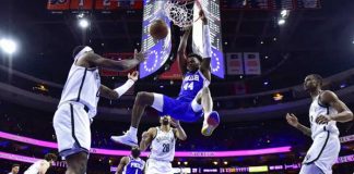 76ers y Kings arriba en sus series