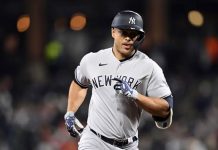 Yanquis: Stanton fuera por lesión en isquiotibial izquierdo giancarlo, stanton, orioles, baltimore, yanquis,