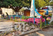 Inician obras de reparación y mantenimiento del Parque Central en Boaco Alcaldía de Boaco demuestra su compromiso