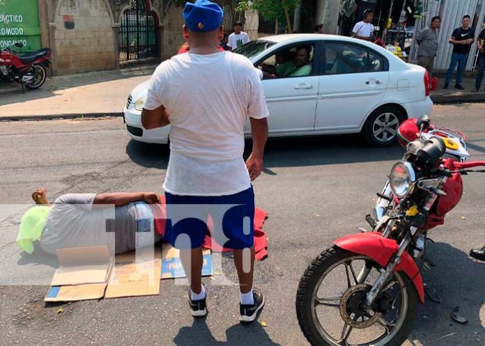 accidente2 Iba a cumplir con obligaciones como padre cuando sufrió accidente en Managua