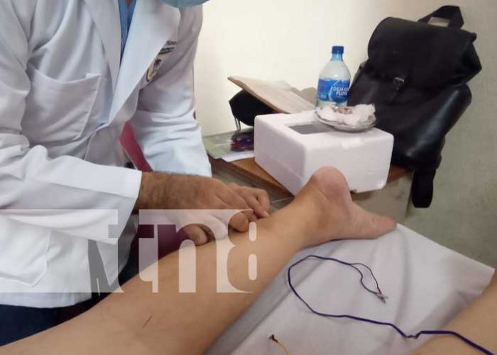 Foto: Feria de acupuntura en Managua / TN8