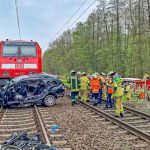 Al menos tres muertos tras chocar un tren contra un auto en Alemania