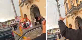 Hombre llegó a interrumpir boda con música de Romeo Santos