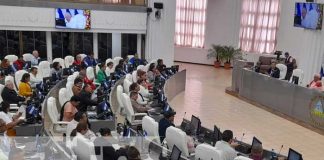 Foto: Sesión parlamentaria en la Asamblea Nacional de Nicaragua / TN8