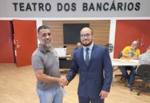 Reunión con Sindicato de los Bancarios en Brasil con el fin de estrechar las relaciones de amistad Reunión con Sindicato de los Bancarios en Brasil con el fin de estrechar las relaciones de amistad
