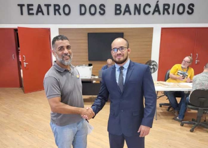 banco Reunión con Sindicato de los Bancarios en Brasil con el fin de estrechar las relaciones de amistad